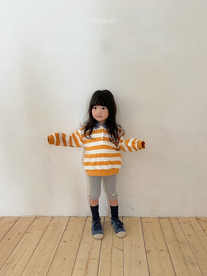 【予約】rib capri leggings / digreen (S-XXL)