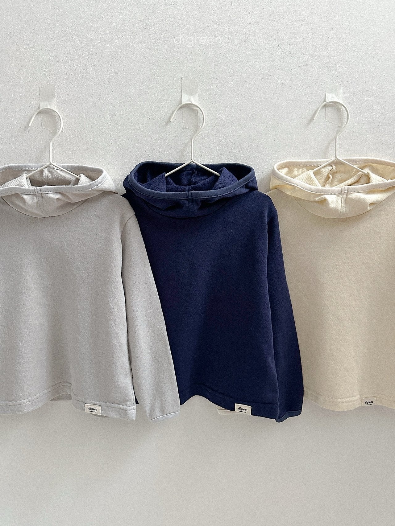 【予約】pobi hoodie / digreen (S-XXL)