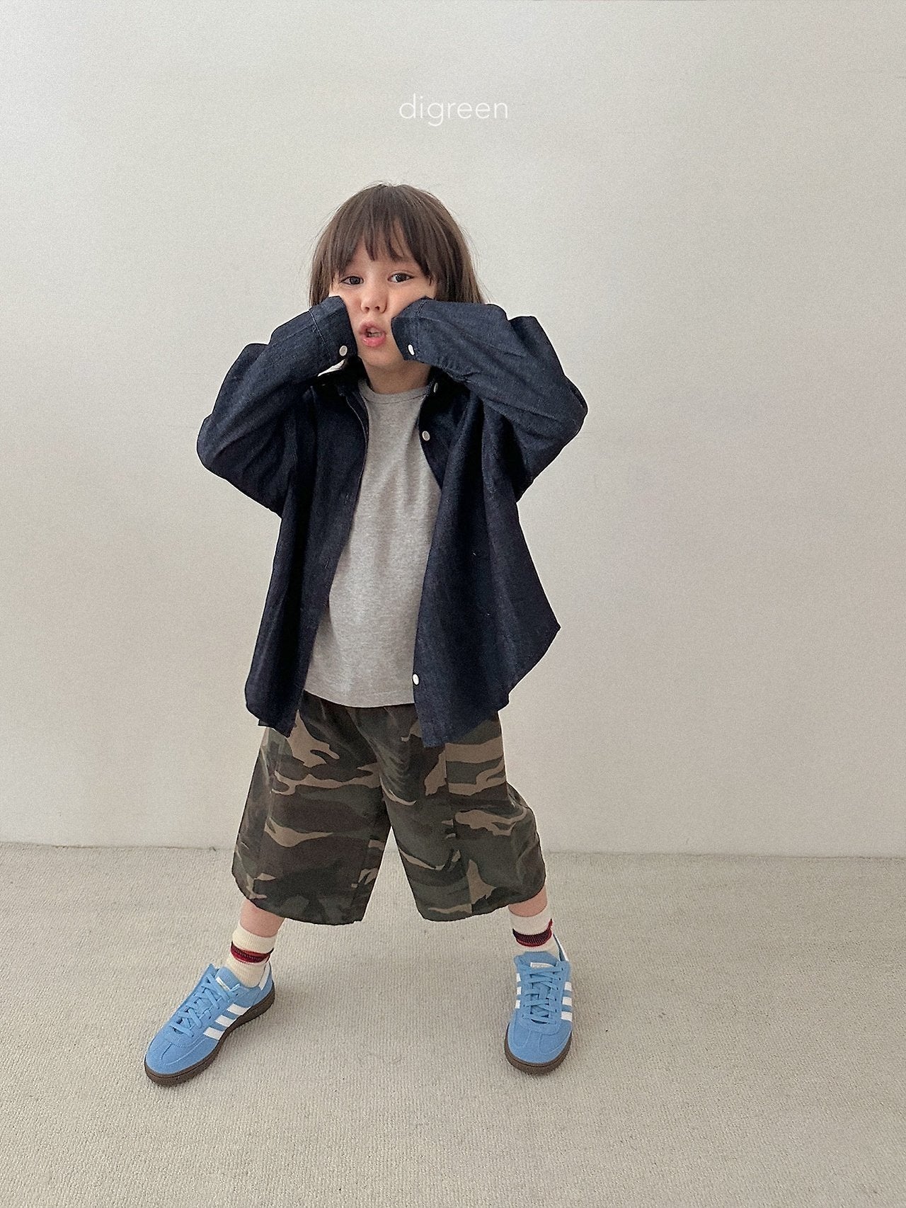 【予約】camo bermuda /  digreen (S-XXL)