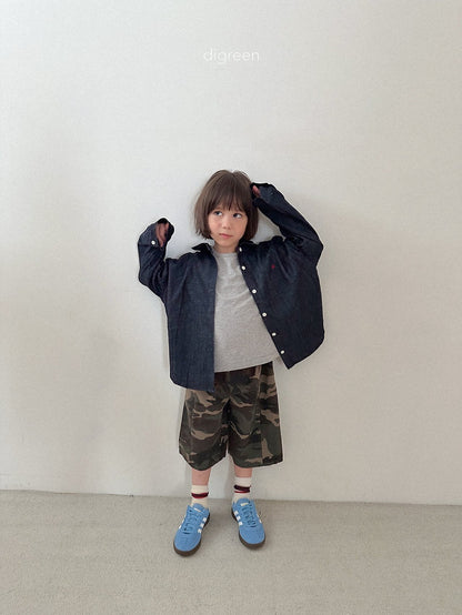 【予約】camo bermuda /  digreen (S-XXL)