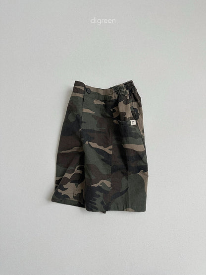 【予約】camo bermuda /  digreen (S-XXL)
