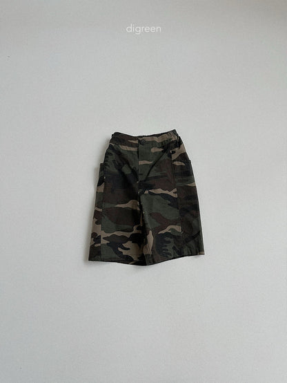 【予約】camo bermuda /  digreen (S-XXL)