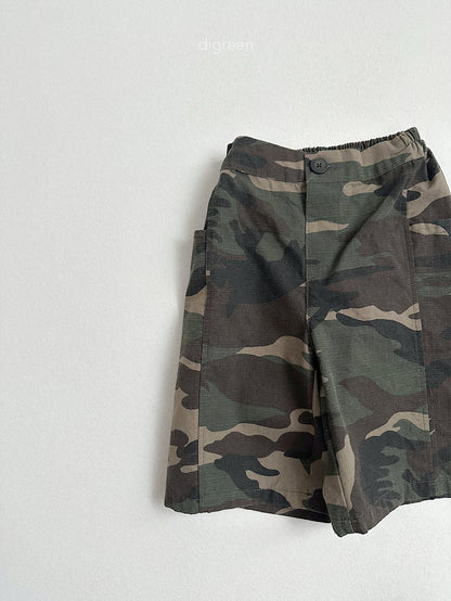 【予約】camo bermuda /  digreen (S-XXL)