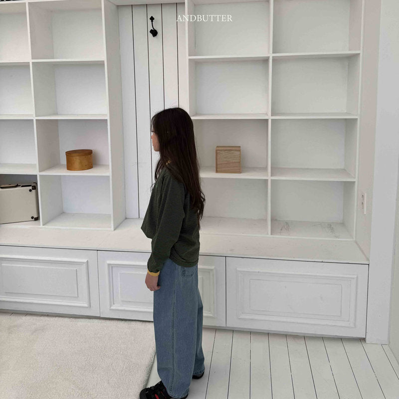 【予約】フラップデニム / andbutter(S-JM)플랩