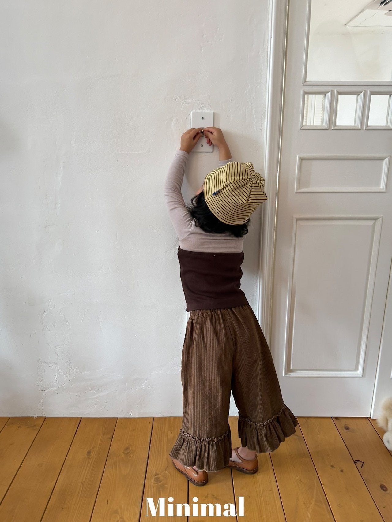 【予約】rib halter sleeveless / minimal (S-JM）