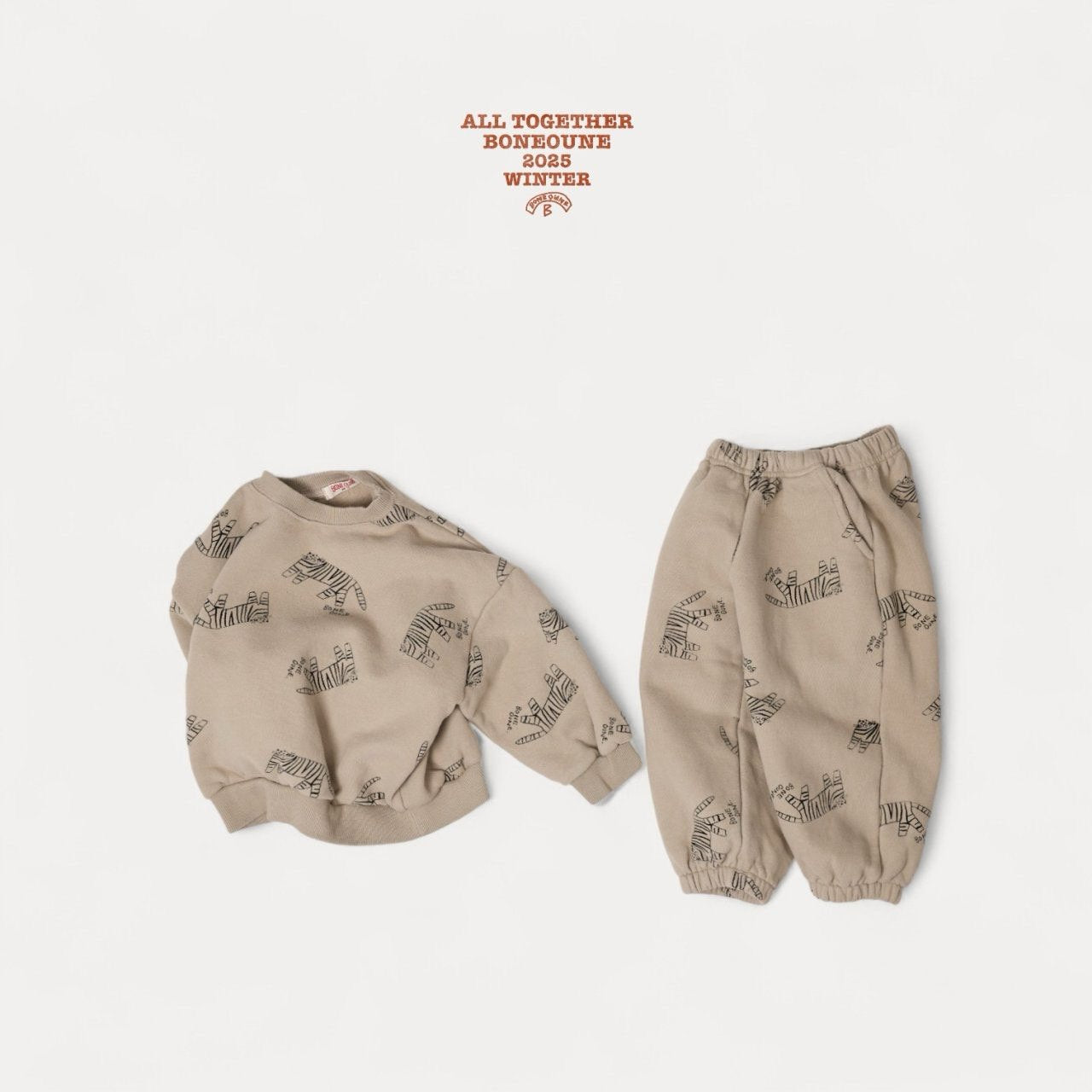 【予約】tiger jogger pants  / boneoune (XS-JL)