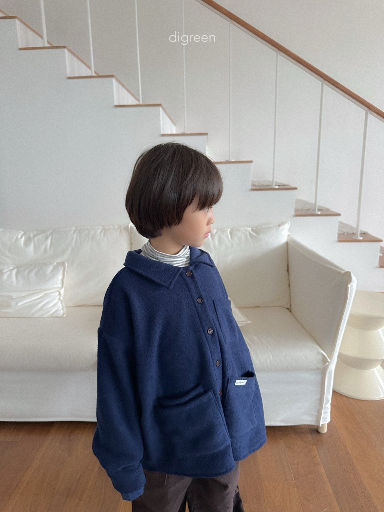 【予約】Pocket Shirt  /  digreen(S-XXL)