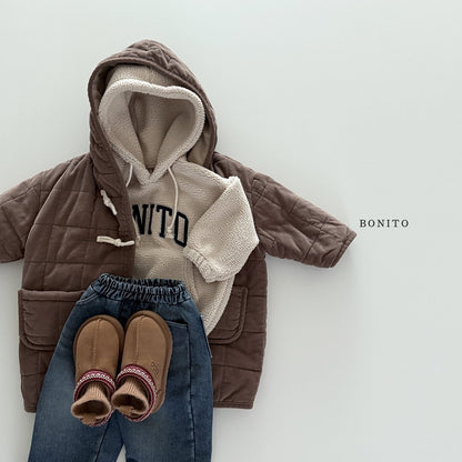 【予約】golden duffel coat /  bonito (12m-JM)