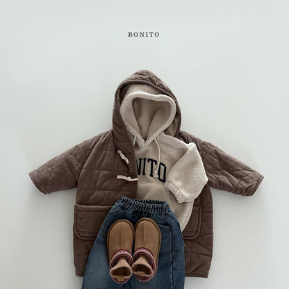 【予約】golden duffel coat /  bonito (12m-JM)