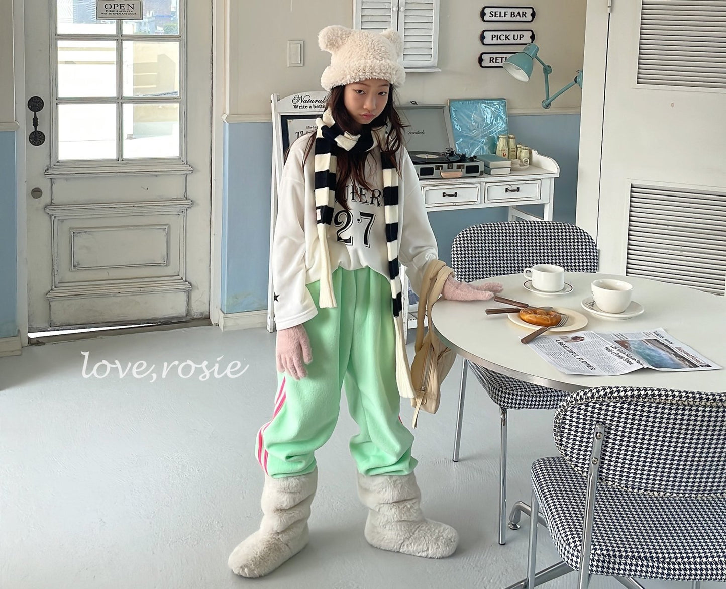 【予約】super kimo loose T / love rosie (L-3XL, adult)