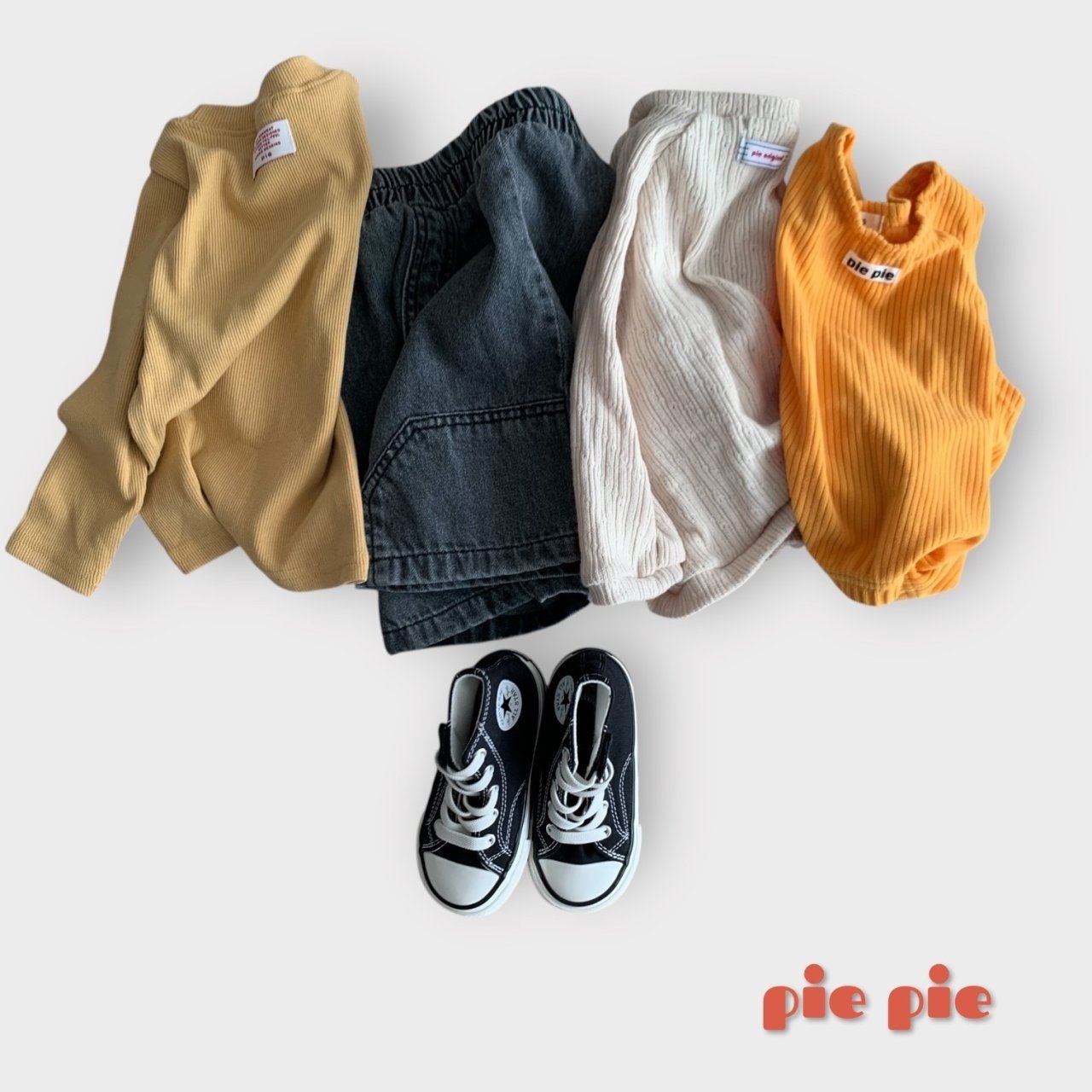 【予約】ミミリブTシャツ / pie (XS-XL)