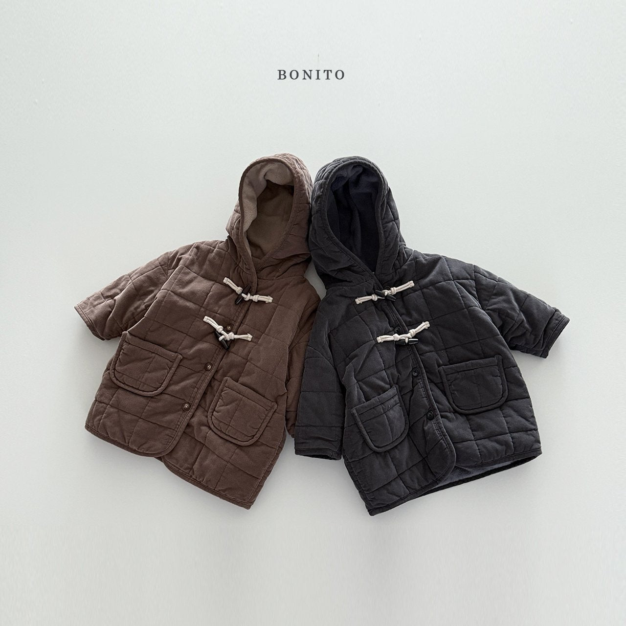 【予約】golden duffel coat /  bonito (12m-JM)