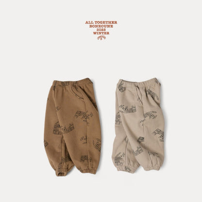 【予約】tiger jogger pants  / boneoune (XS-JL)
