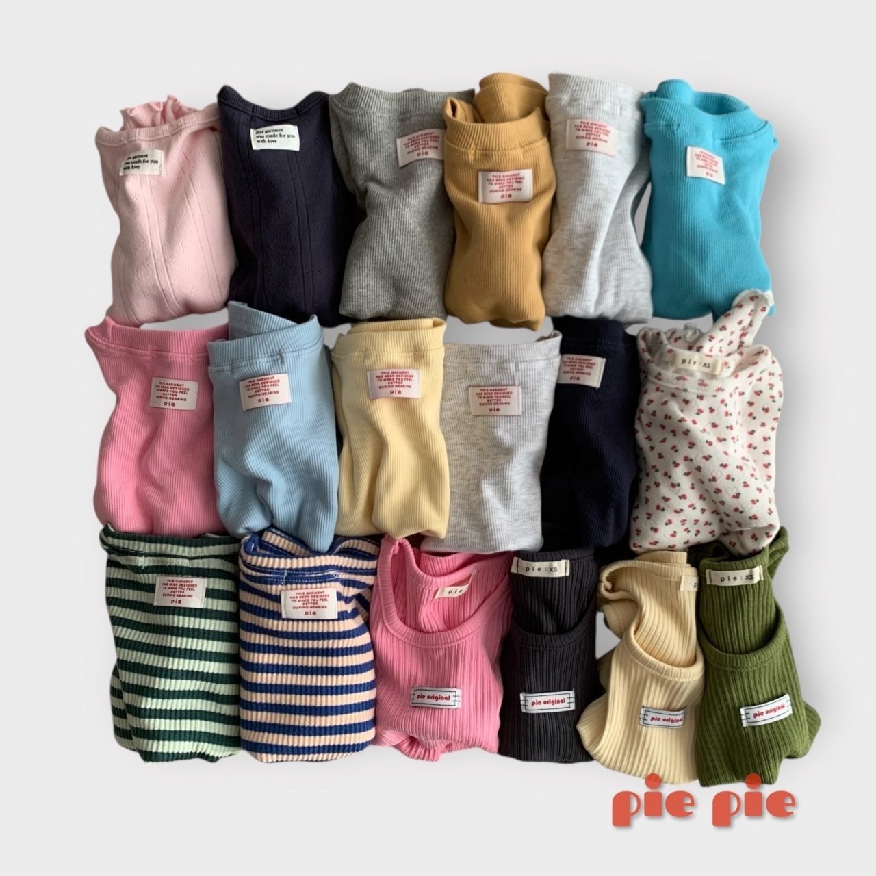 【予約】ミミリブTシャツ / pie (XS-XL)