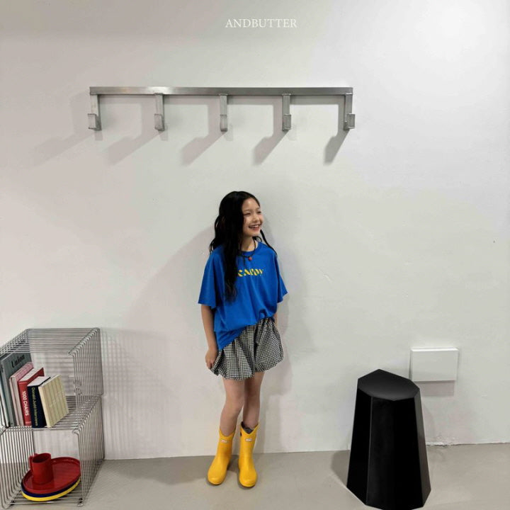 【予約】Check Balloon pants / andbutter(S-JM)