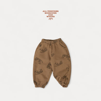 【予約】tiger jogger pants  / boneoune (XS-JL)