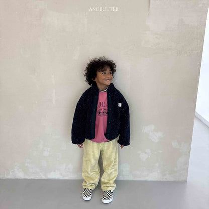 【予約】Puffy Corduroy Pants  /  andbutter (S-JM)