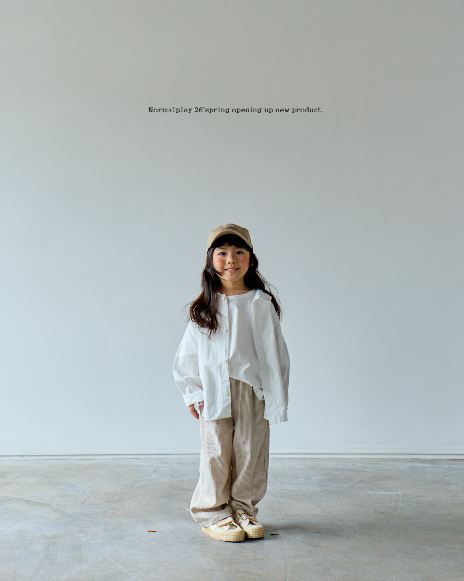 【予約】ラインスラックス / normalplay (12M-JM)