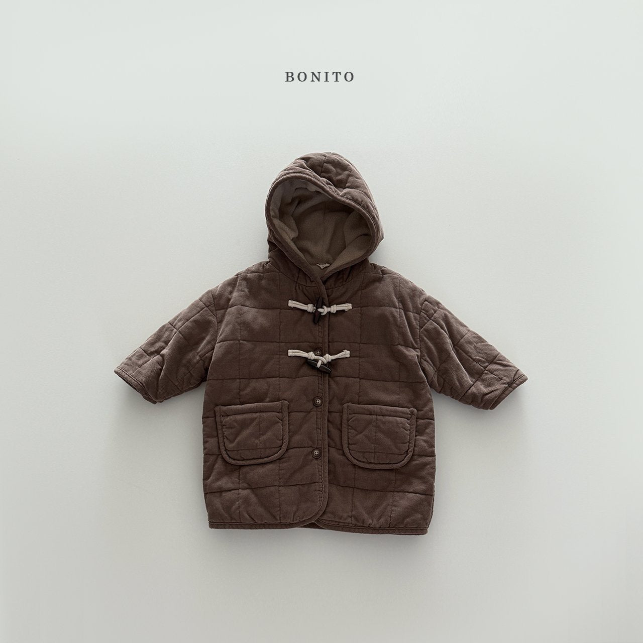 【予約】golden duffel coat /  bonito (12m-JM)