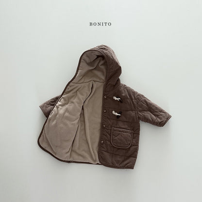 【予約】golden duffel coat /  bonito (12m-JM)