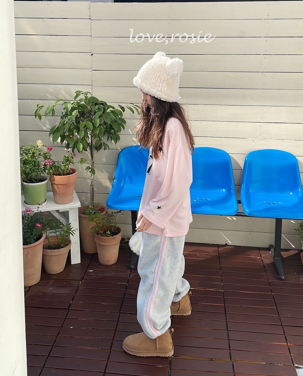 【予約】super kimo loose T / love rosie (L-3XL, adult)