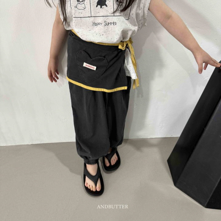 【予約】Apron pants  / andbutter(S-JM)