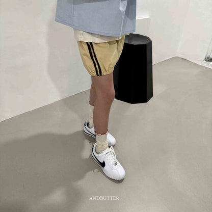 【予約】Line Balloon pants / andbutter(S-JM)