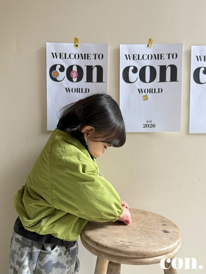 【予約】リバーシブルジャンパー / con. (XXS-M)