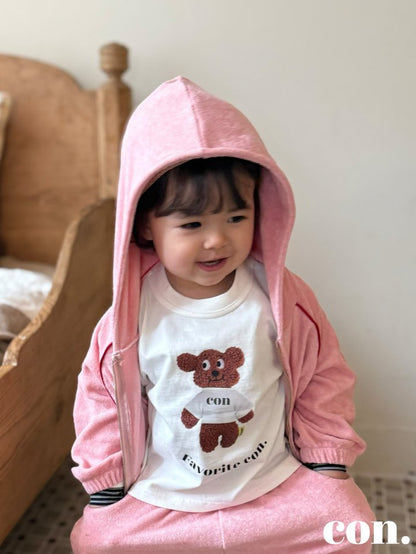 【予約】ベアTシャツ / con. (XXS-M)