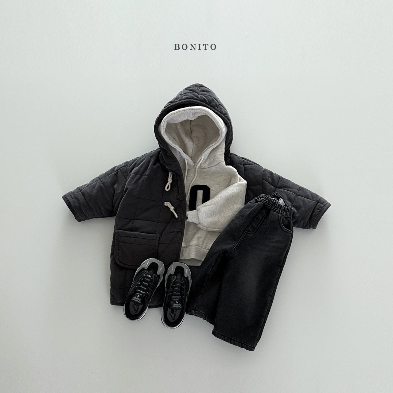 【予約】golden duffel coat /  bonito (12m-JM)