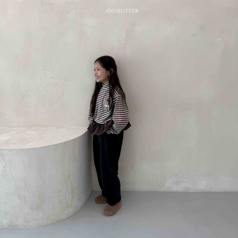 【予約】Soft Wide Pants  /  andbutter (S-JM)