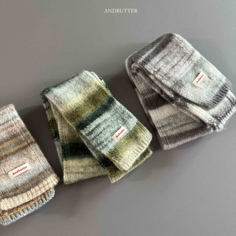【予約】Cotton candy Muffler  / andbutter