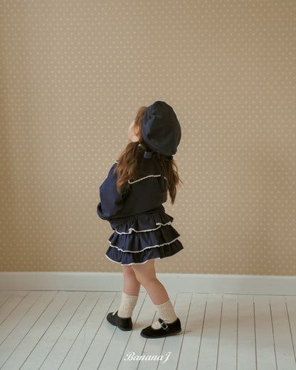 【予約】ベリーカンカンスカート / bananaj (XS-JS)