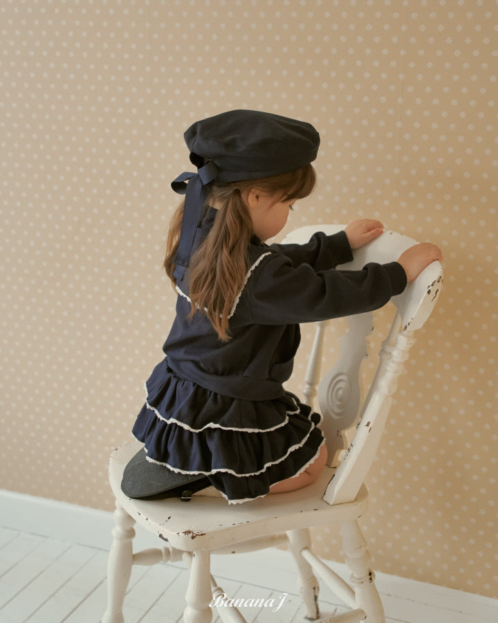 【予約】ベリーカンカンスカート / bananaj (XS-JS)