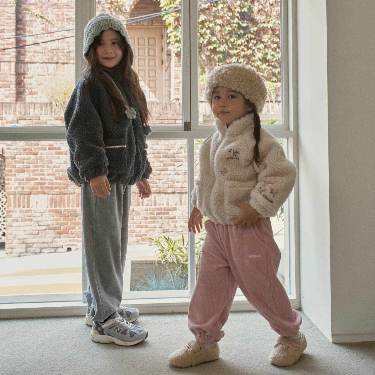 【予約】velour jogger pants  /  momoann (5-17号, Adult)