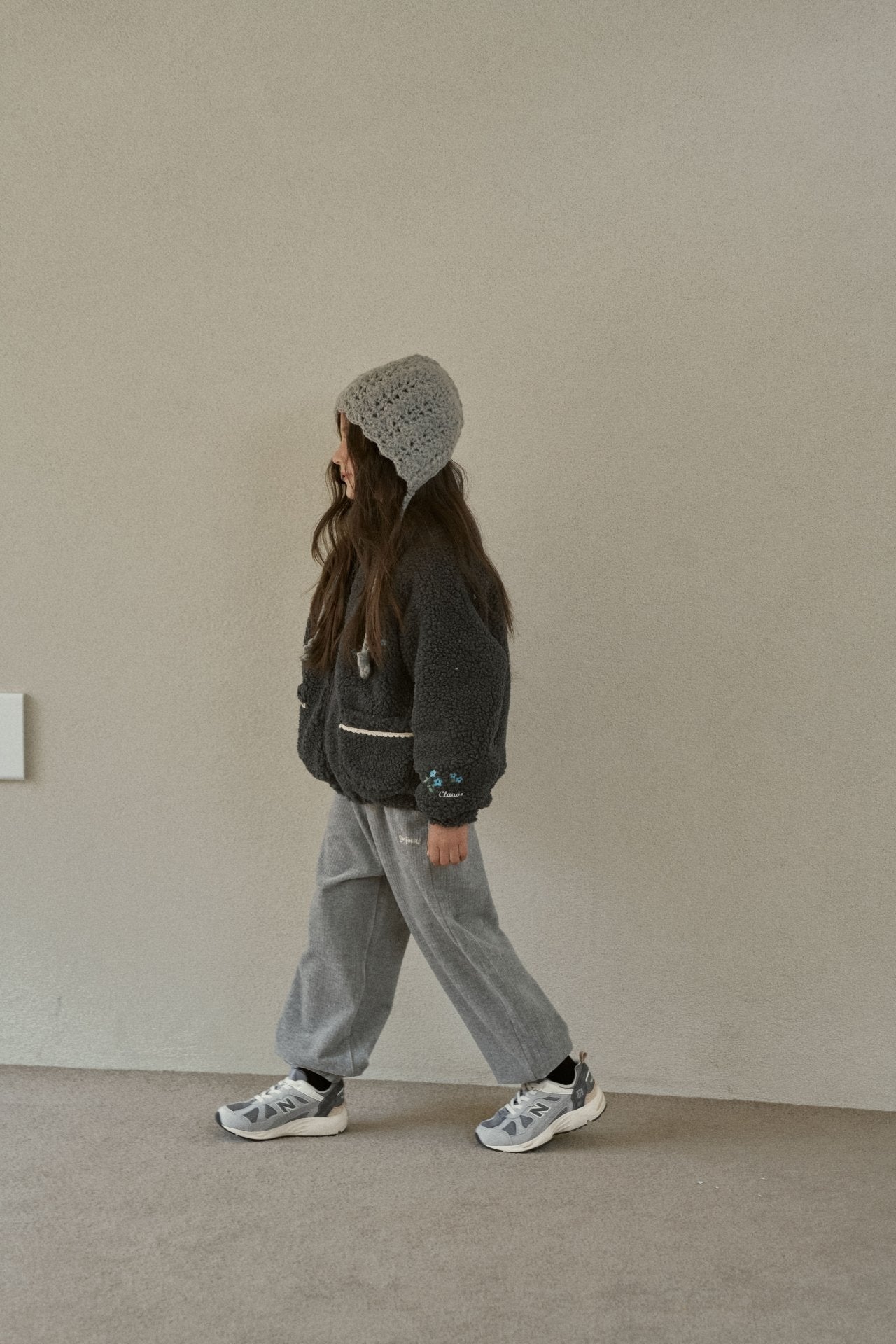 【予約】velour jogger pants  /  momoann (5-17号, Adult)