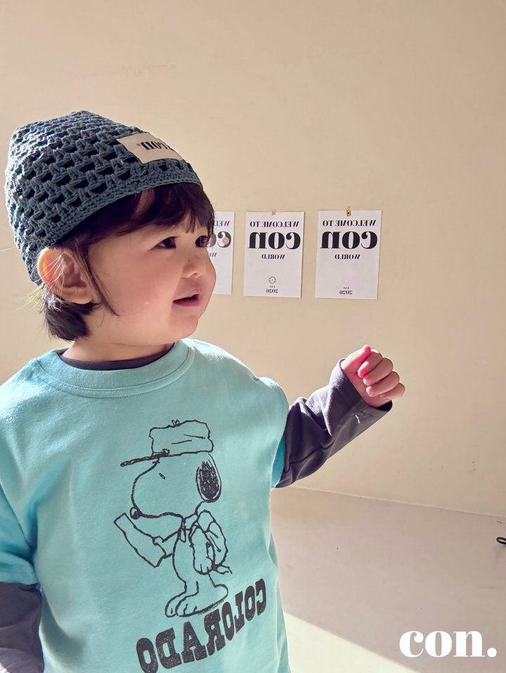 【予約】LET’S GO Tシャツ / con. (XXS-M)스눕