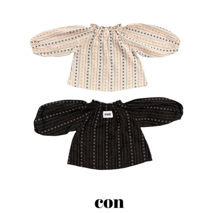 【予約】mellow blouse /  con