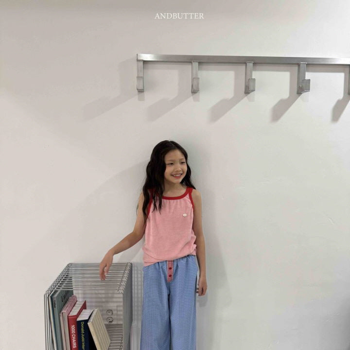 【予約】Pajama Coloring Pants / andbutter(S-JM)