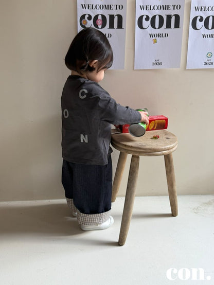 【予約】con.ロゴTシャツ / con. (XXS-M)