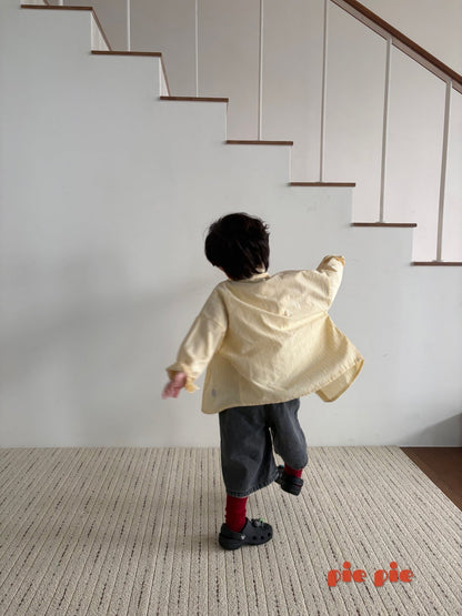 【予約】ポケットデニムハーフパンツ / pie (XS-XL)