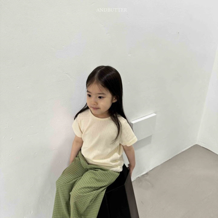 【予約】Back point T/ andbutter(S-JM)