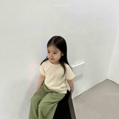 【予約】Back point T/ andbutter(S-JM)