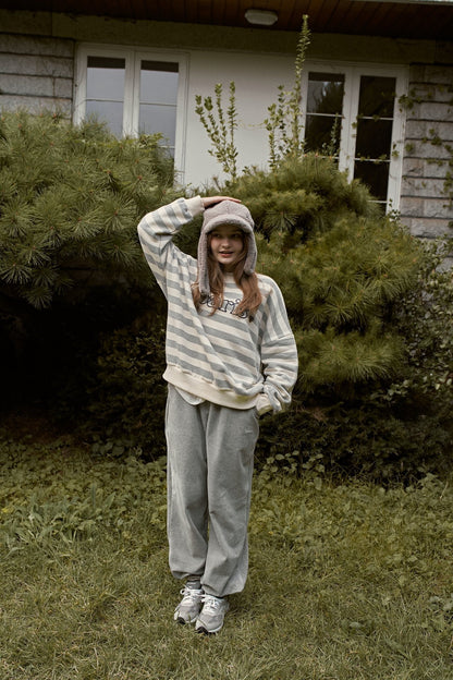 【予約】velour jogger pants  /  momoann (5-17号, Adult)