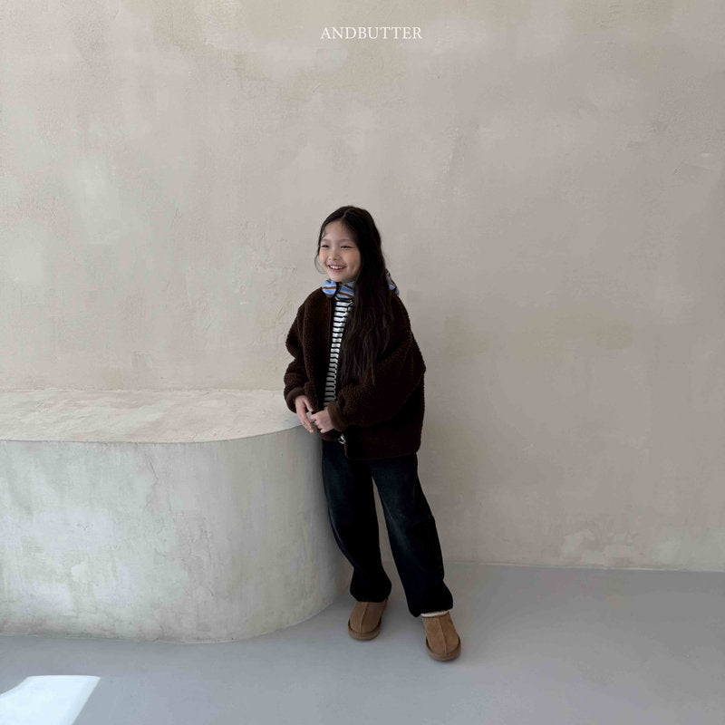 【予約】Modern Curved Denim  /  andbutter (S-JM)