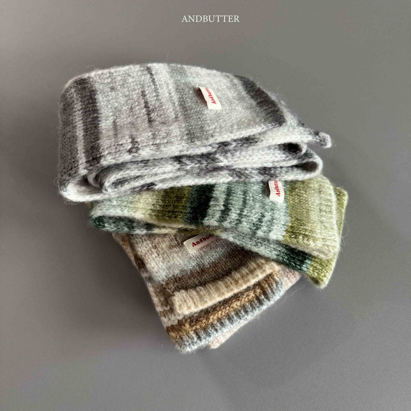 【予約】Cotton candy Muffler  / andbutter