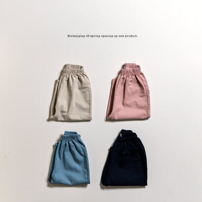 【予約】ミルキーコットンパンツ / normalplay (12M-JM)