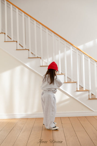 【予約】milk jogger pants  / apfel (S-JL)