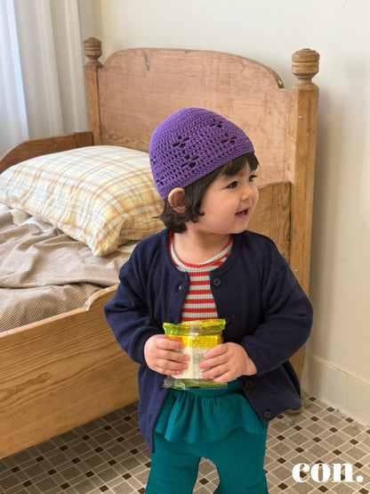 【予約】デイリーカーディガン / con. (XXS-M)