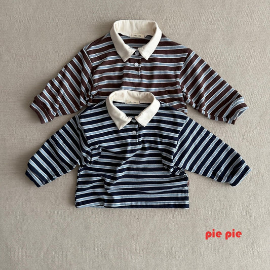【予約】marshmallow border T  / pie (XS-XL)